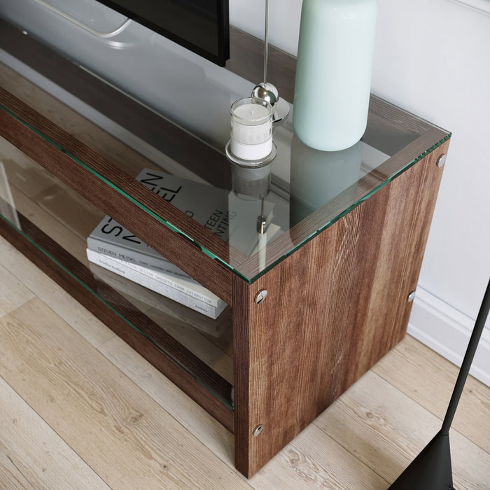 Hanah Home TV300 Soporte de TV en Nogal Hanah Home TV300 Soporte de TV en Nogal